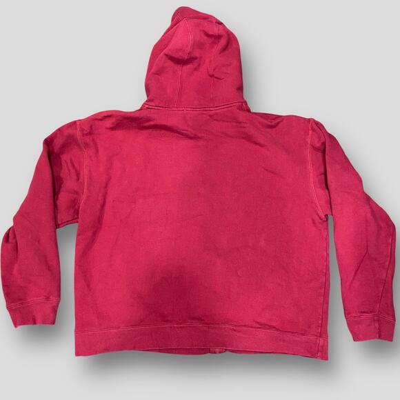 San Francisco Logo Zip Front Hoodie Size XXL Red with Pockets Unisex California - Picture 3 of 5